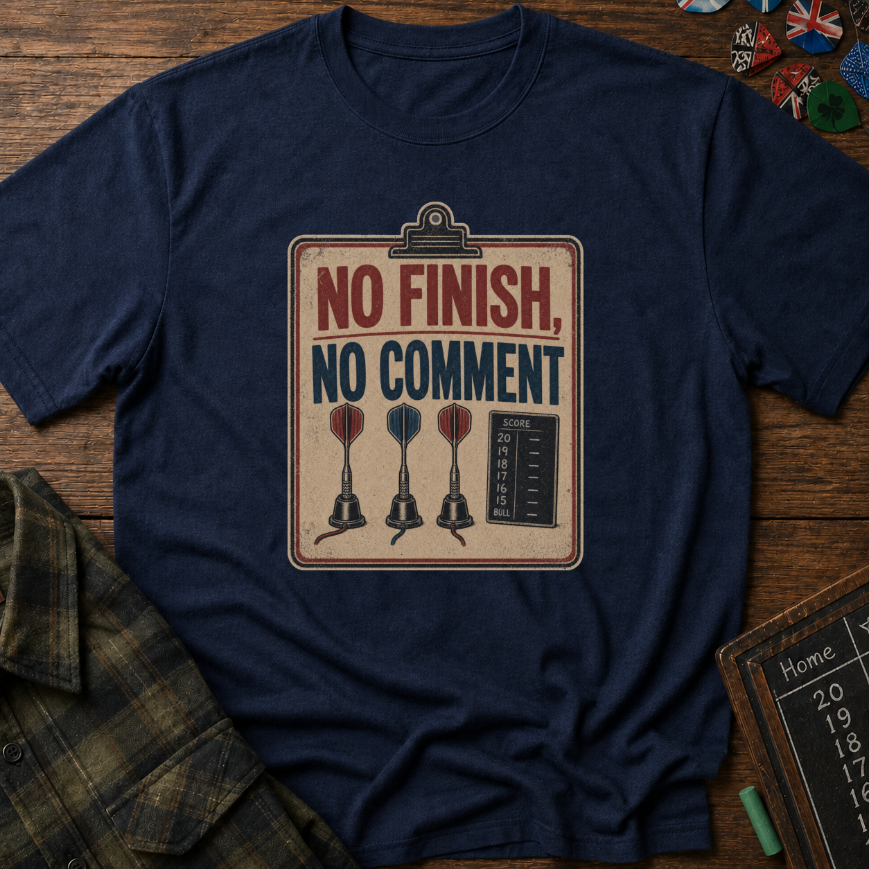 No Finish, No Comment T-Shirt