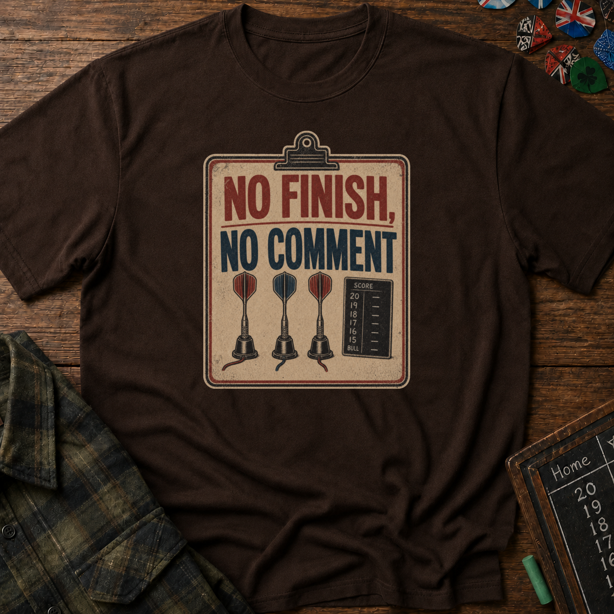 No Finish, No Comment T-Shirt