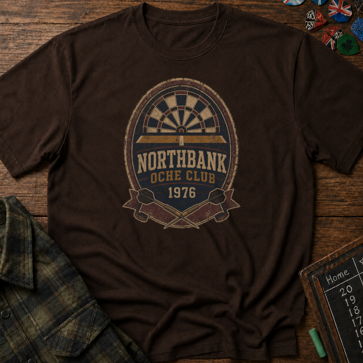 Northbank Oche Club Vintage Darts Tee