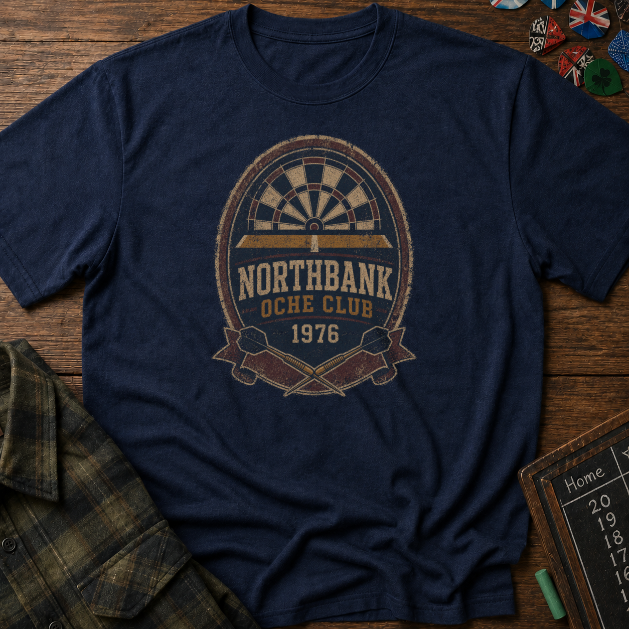 Northbank Oche Club Vintage Darts Tee