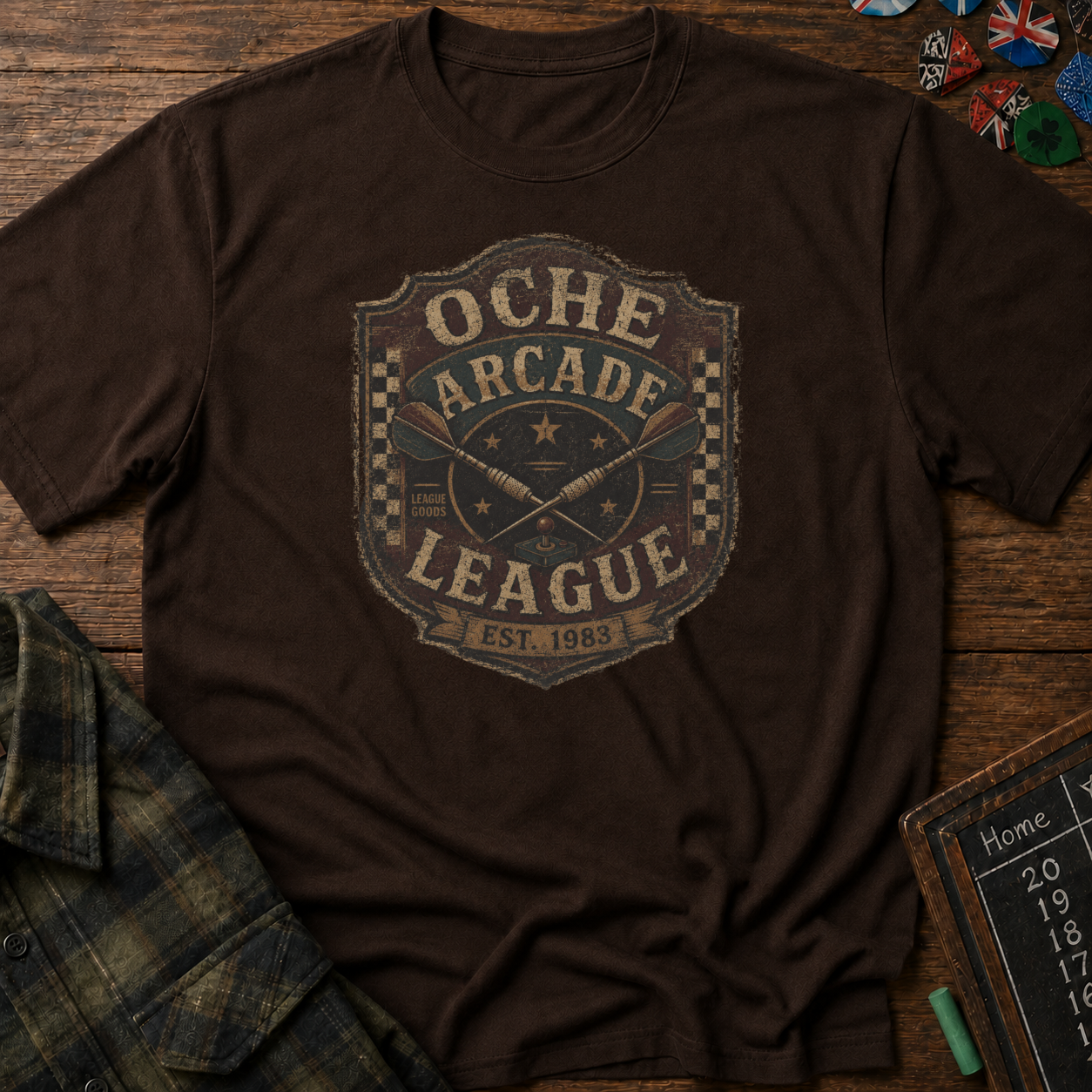 Oche Arcade Vintage League T-Shirt
