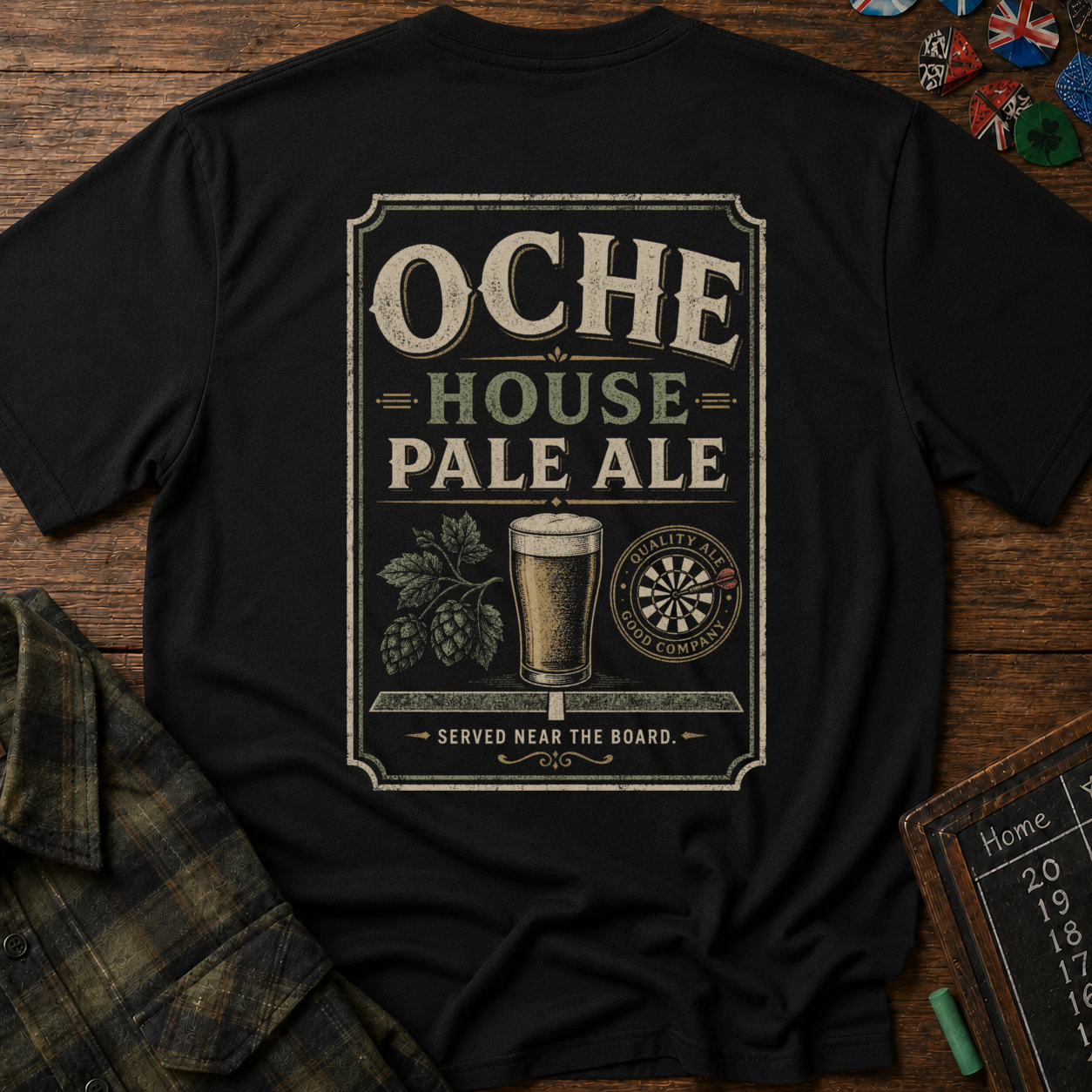 Oche House Pale Ale Darts T-Shirt