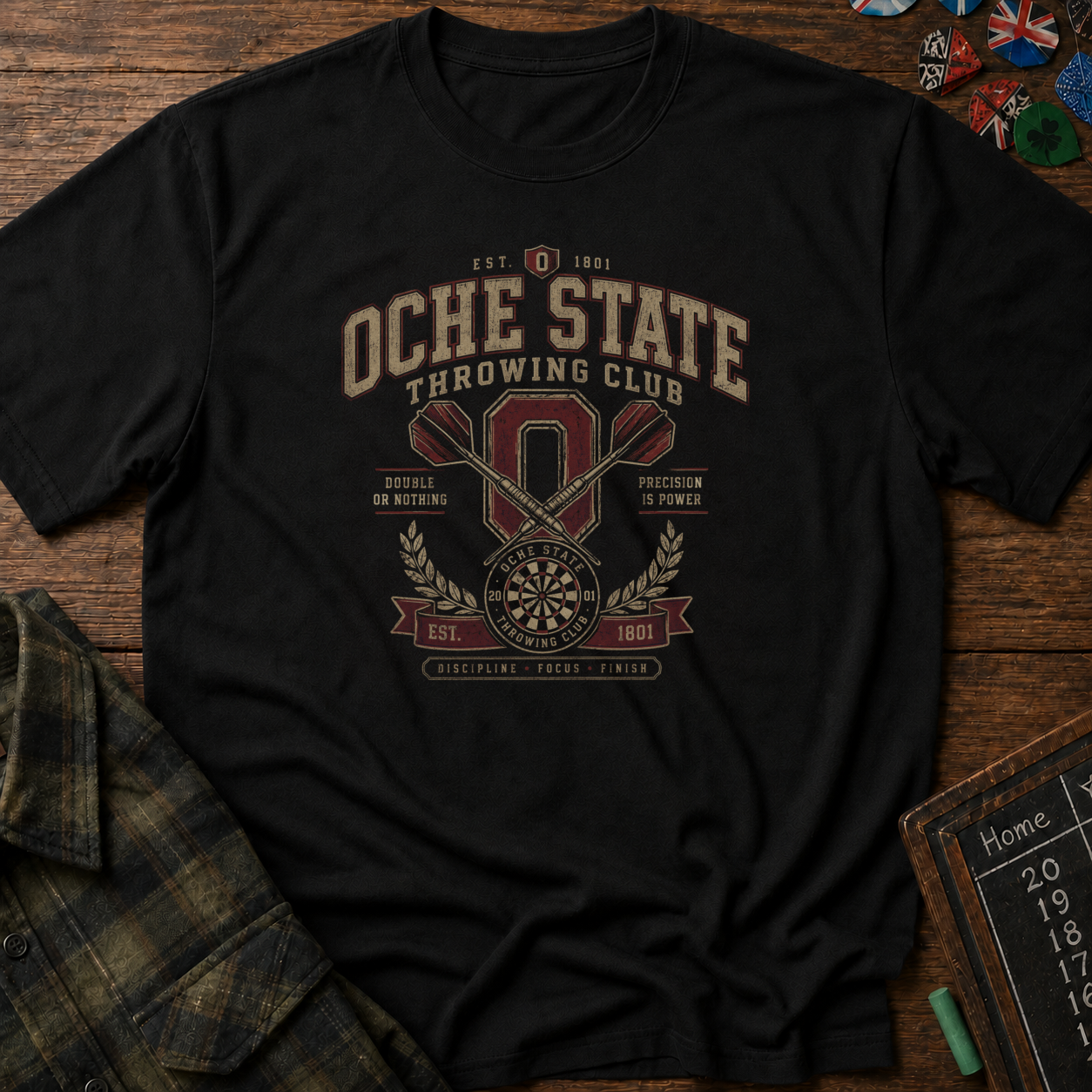 Oche State Throwing Club T-Shirt
