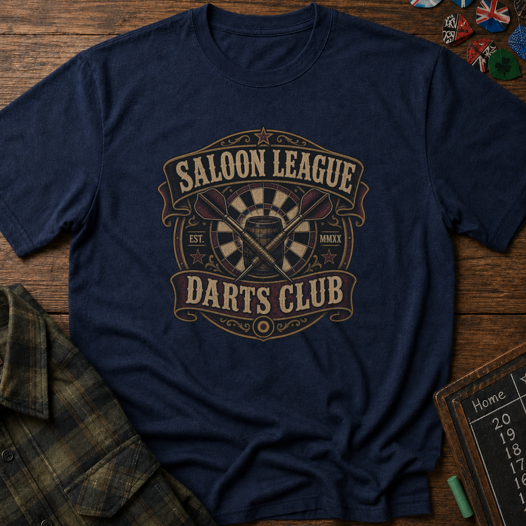 Saloon League Darts Club T-Shirt