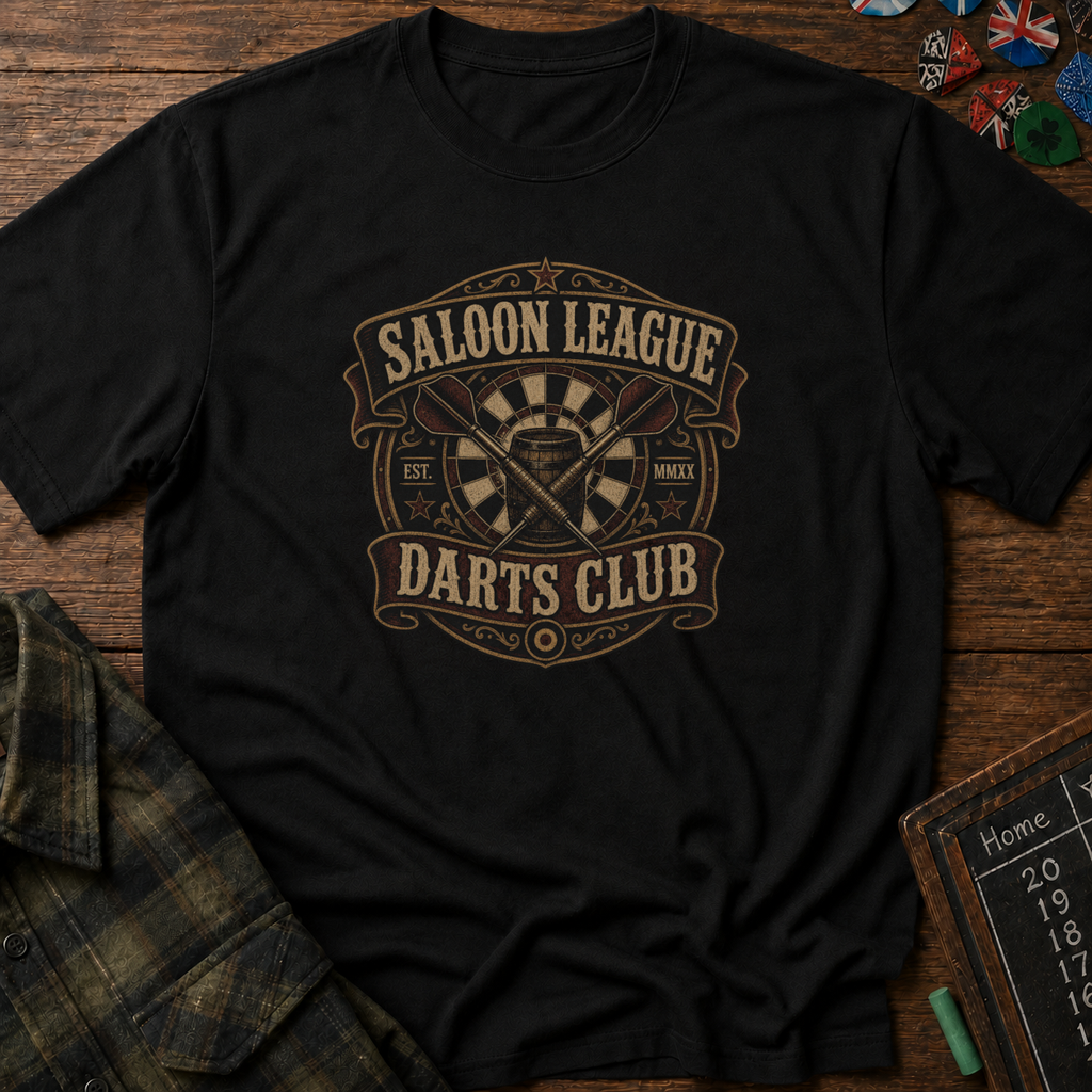 Saloon League Darts Club T-Shirt