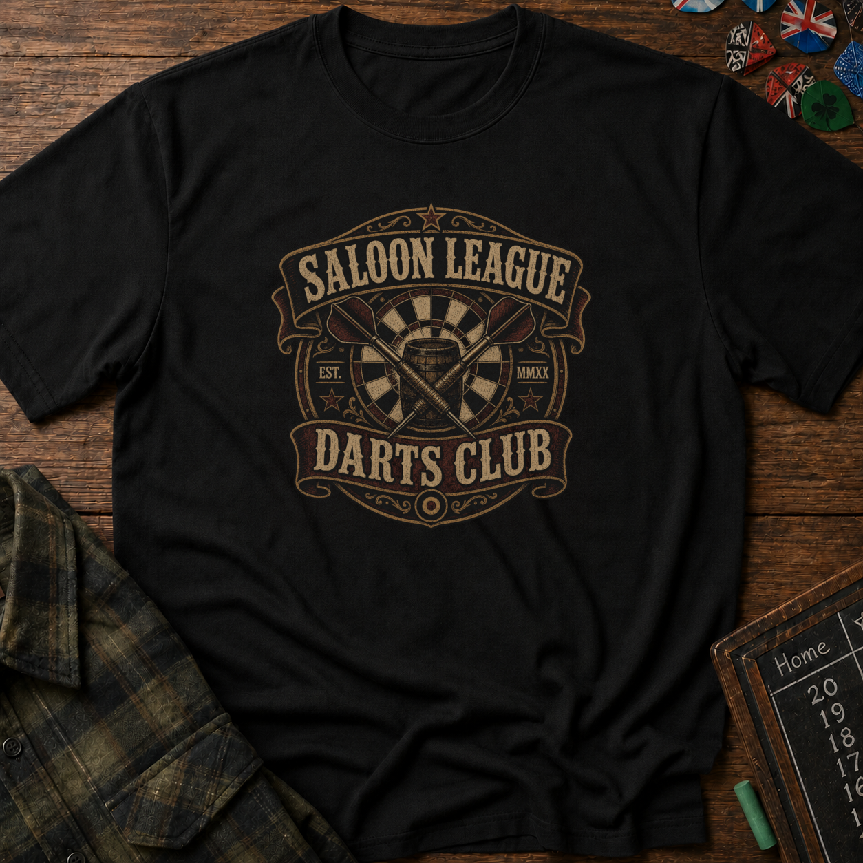 Saloon League Darts Club T-Shirt