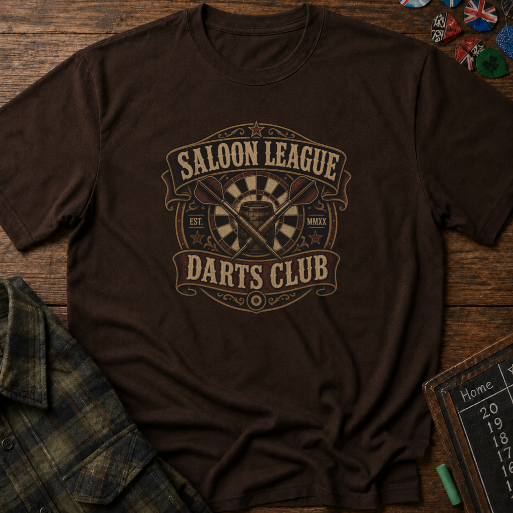 Saloon League Darts Club T-Shirt