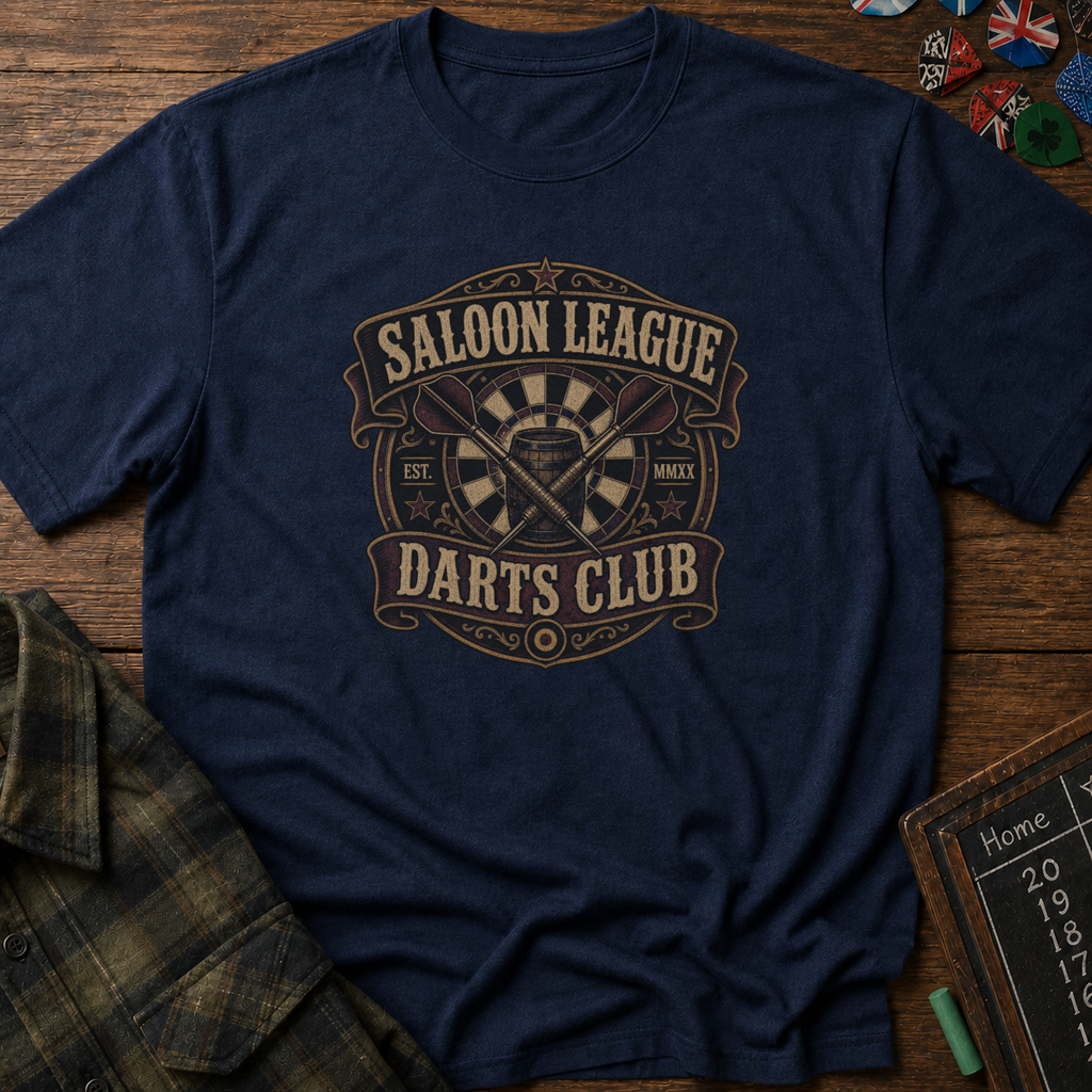 Saloon League Darts Club T-Shirt