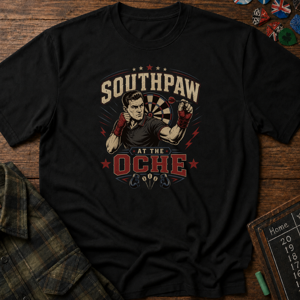 Southpaw At The Oche T-Shirt