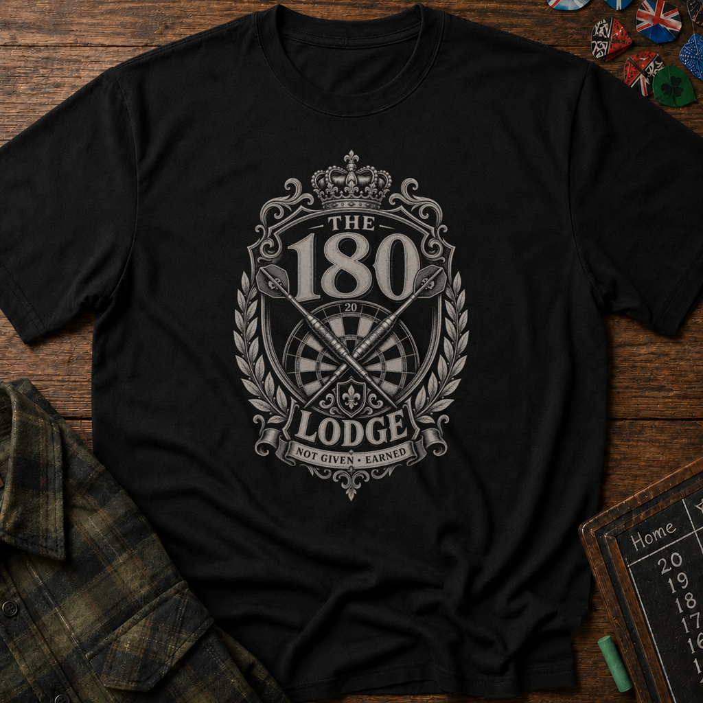 The 180 Lodge Darts T-Shirt