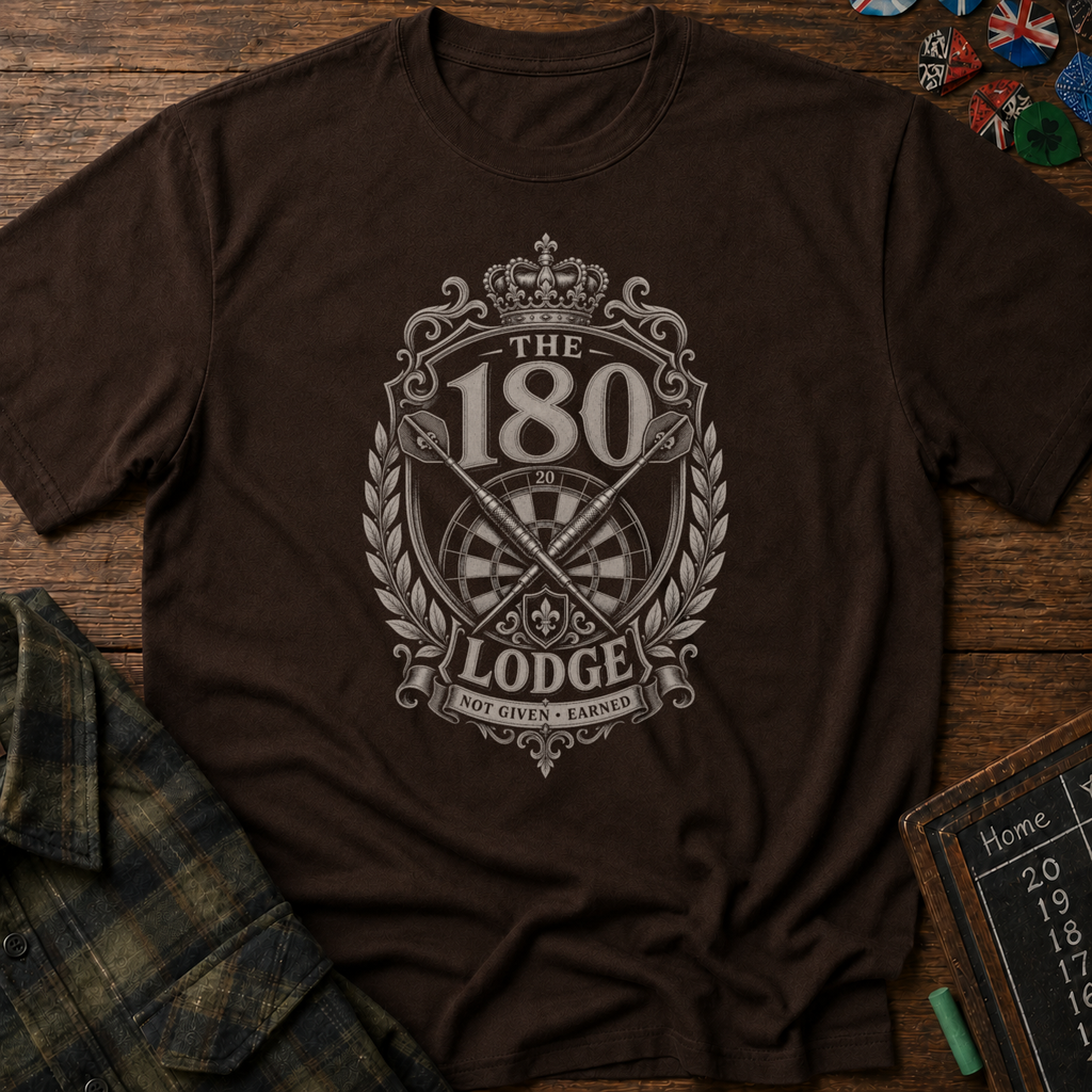 The 180 Lodge Darts T-Shirt