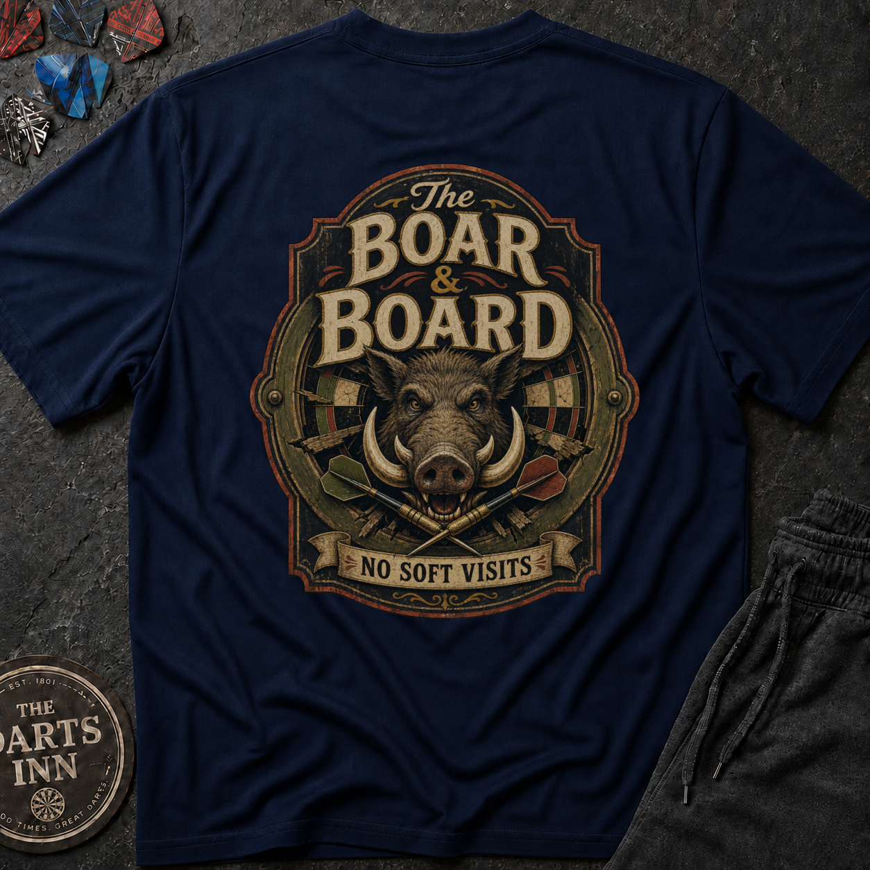 The Boar & Board Back Print T-Shirt