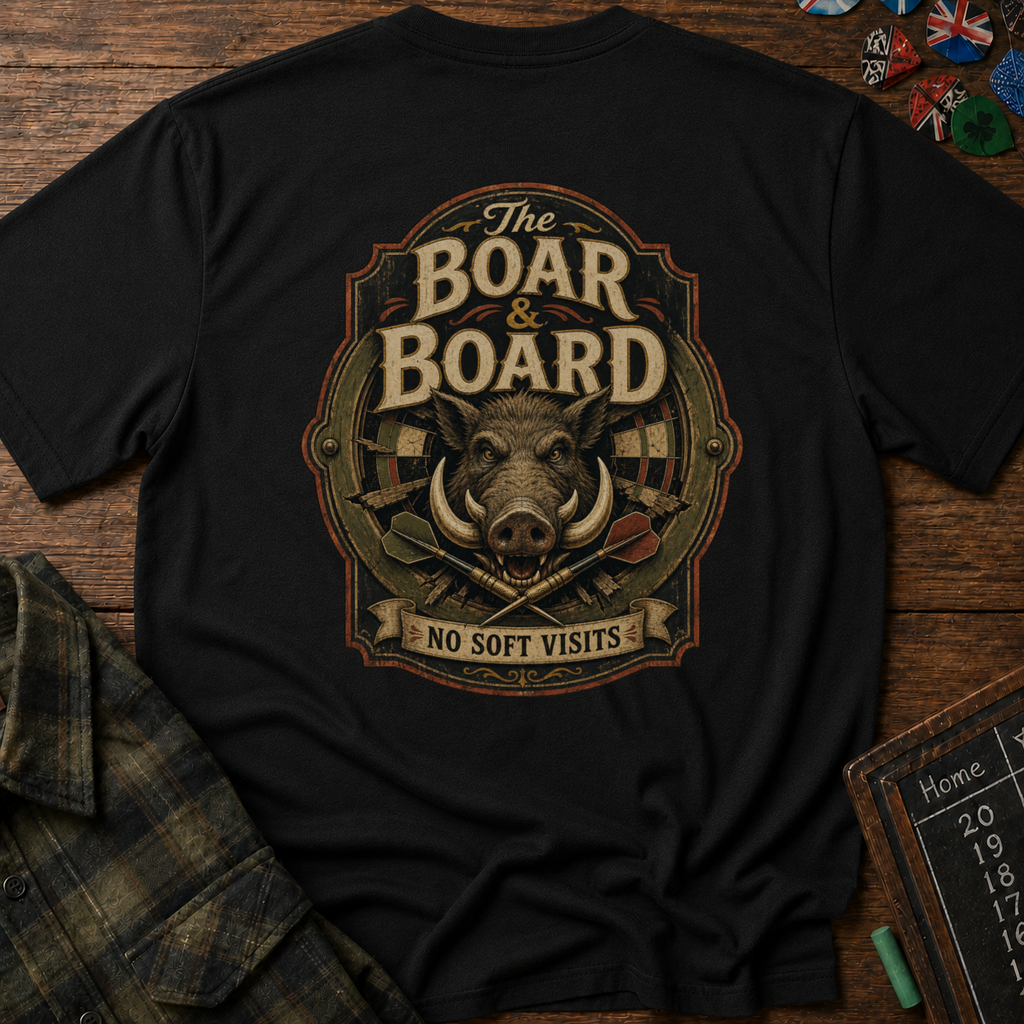 The Boar & Board Back Print T-Shirt