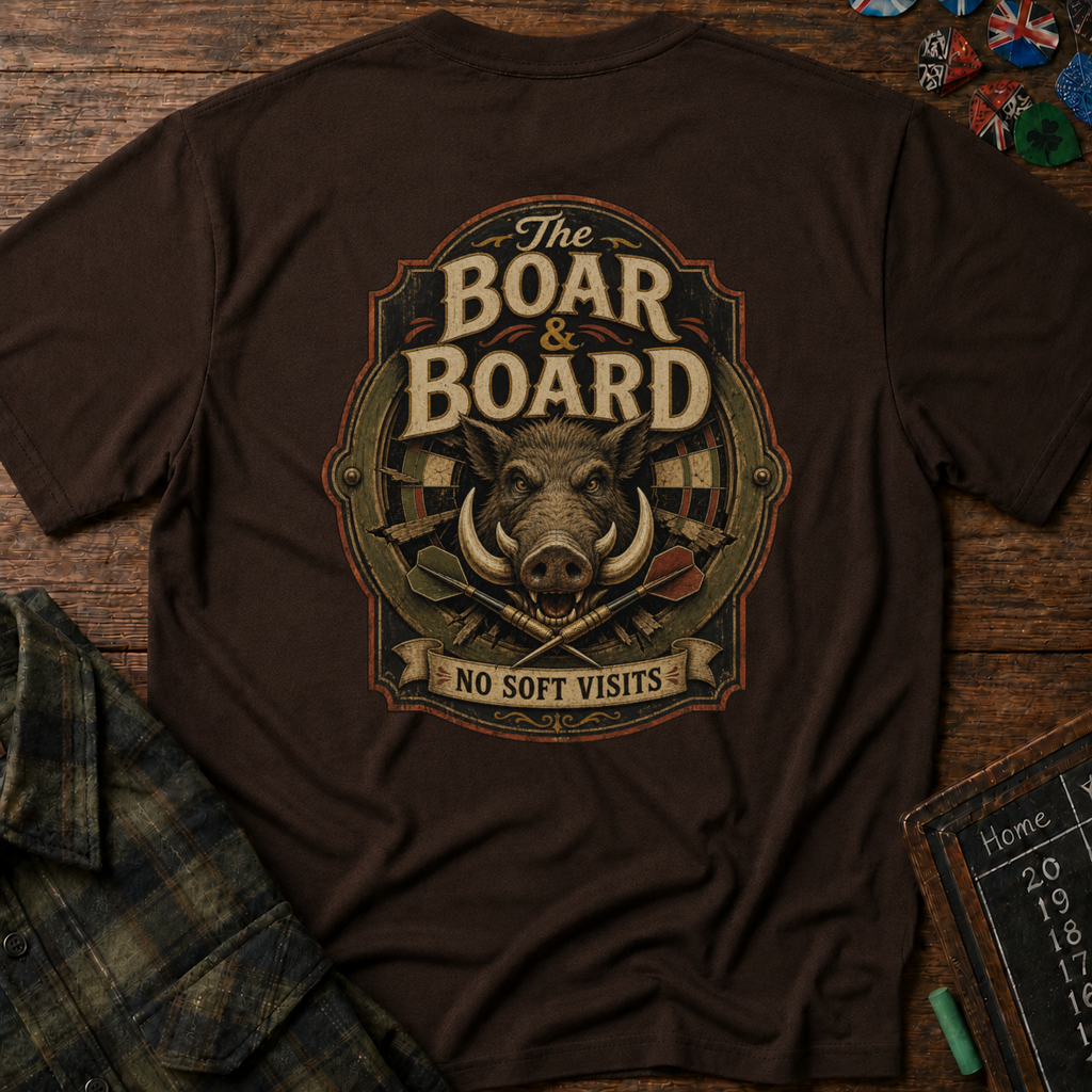 The Boar & Board Back Print T-Shirt