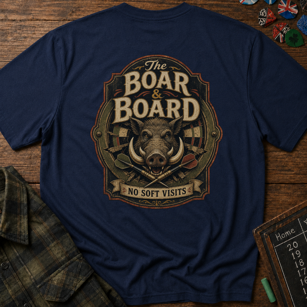 The Boar & Board Back Print T-Shirt