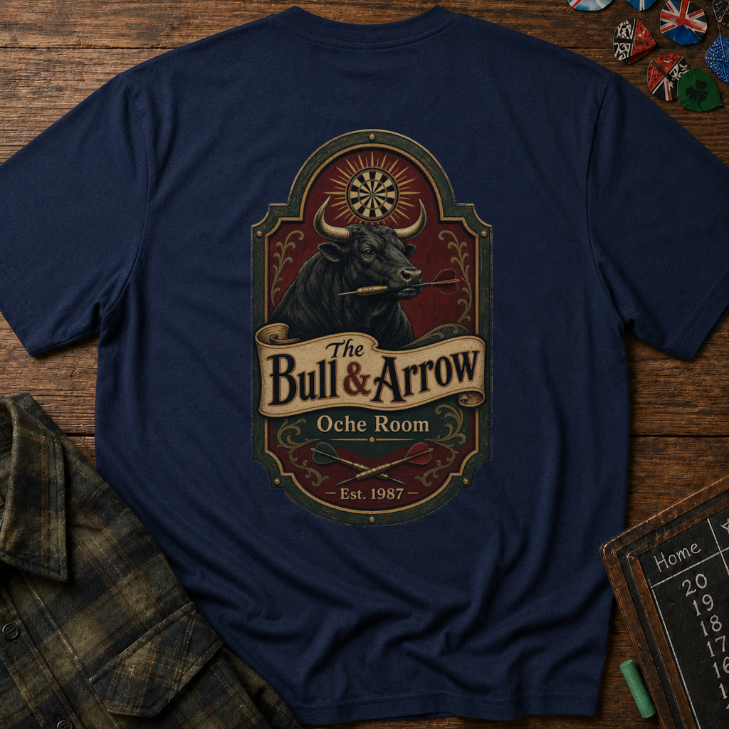 The Bull & Arrow Back Print T-Shirt