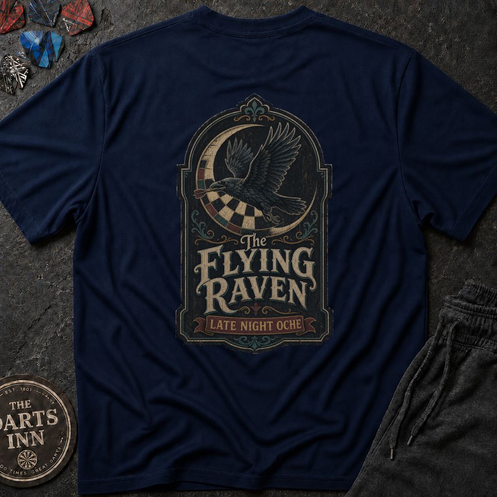 The Flying Raven Back Print T-Shirt