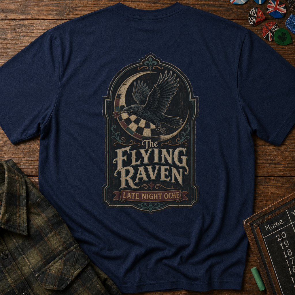 The Flying Raven Back Print T-Shirt