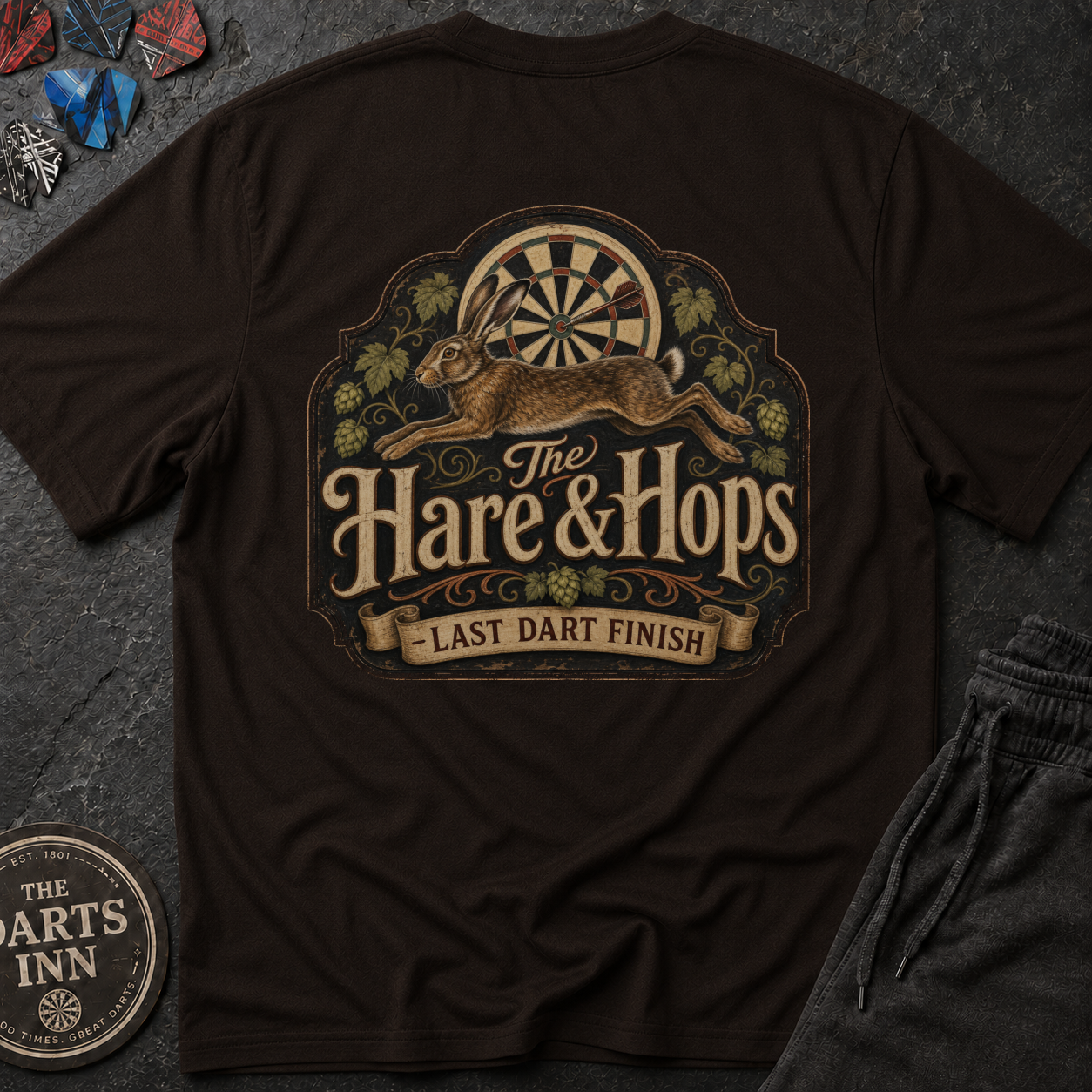 The Hare & Hops Back Print T-Shirt