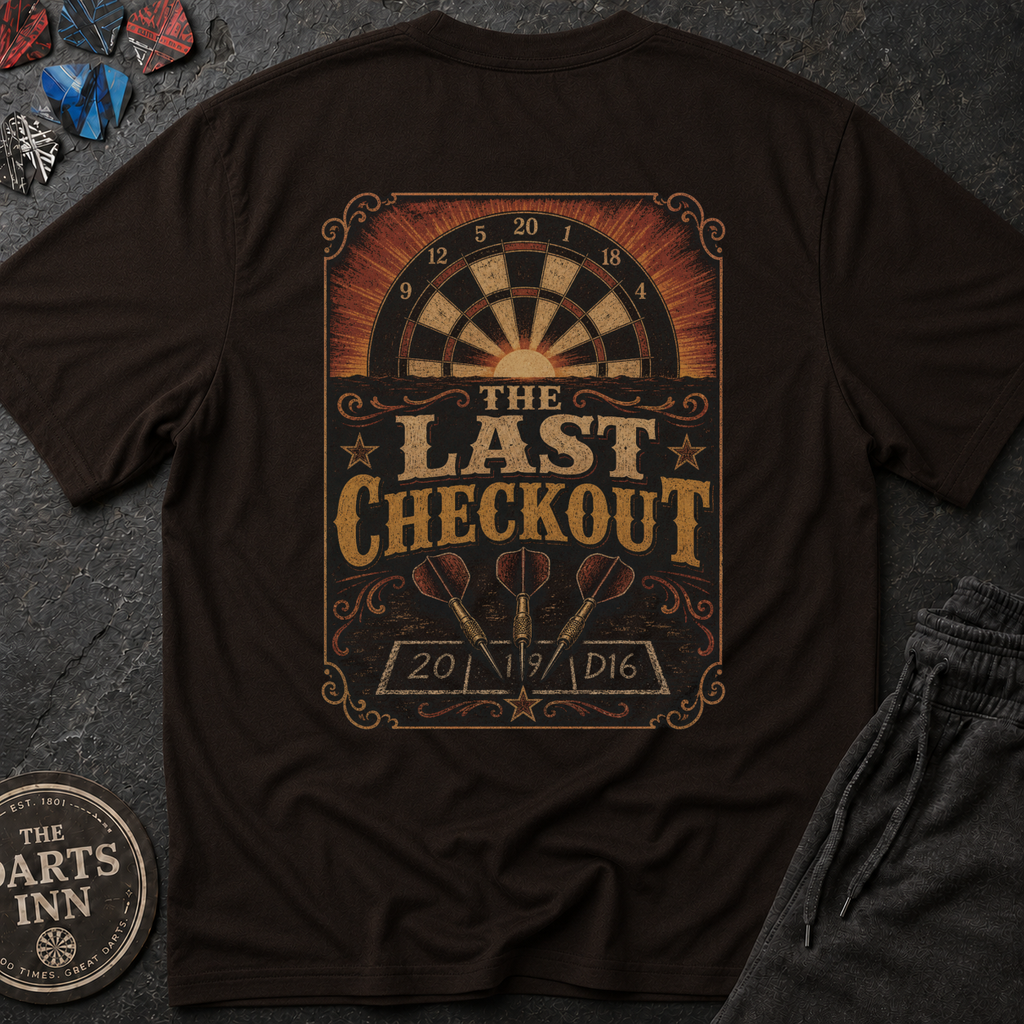 The Last Checkout Darts T-Shirt