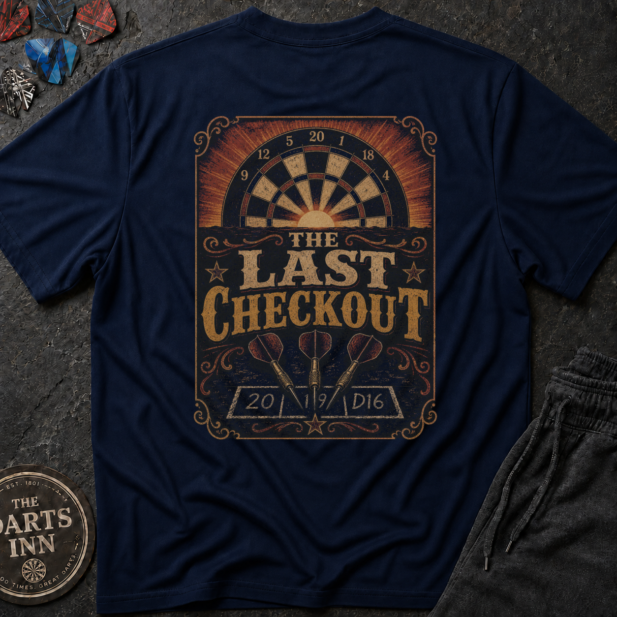The Last Checkout Darts T-Shirt