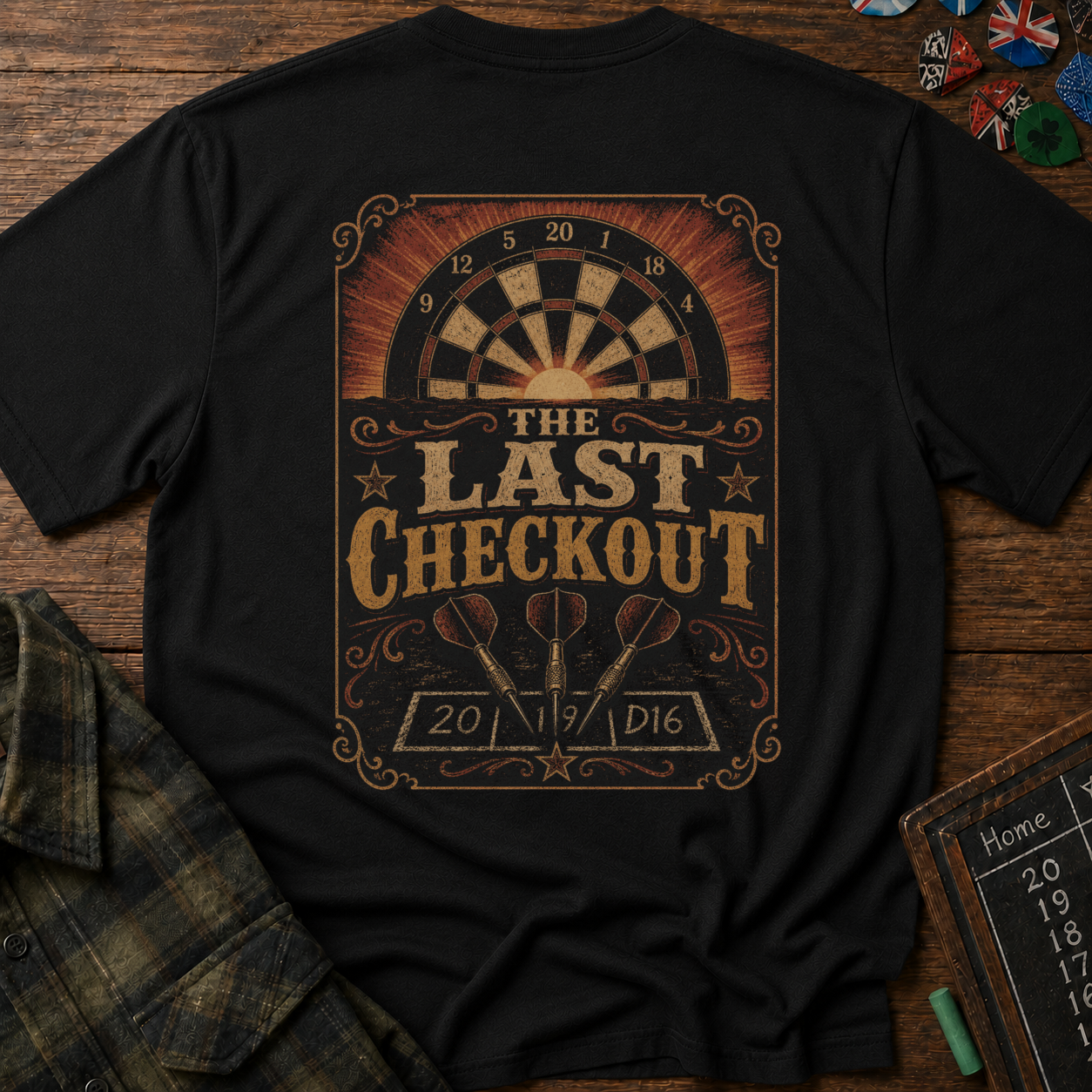 The Last Checkout Darts T-Shirt
