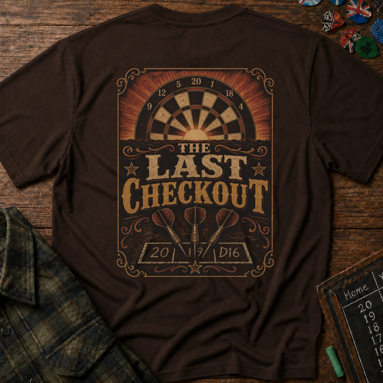 The Last Checkout Darts T-Shirt