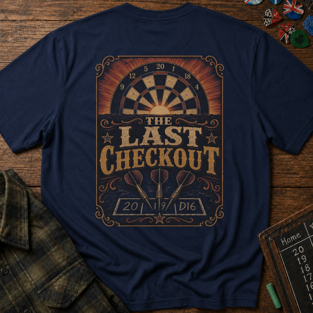 The Last Checkout Darts T-Shirt