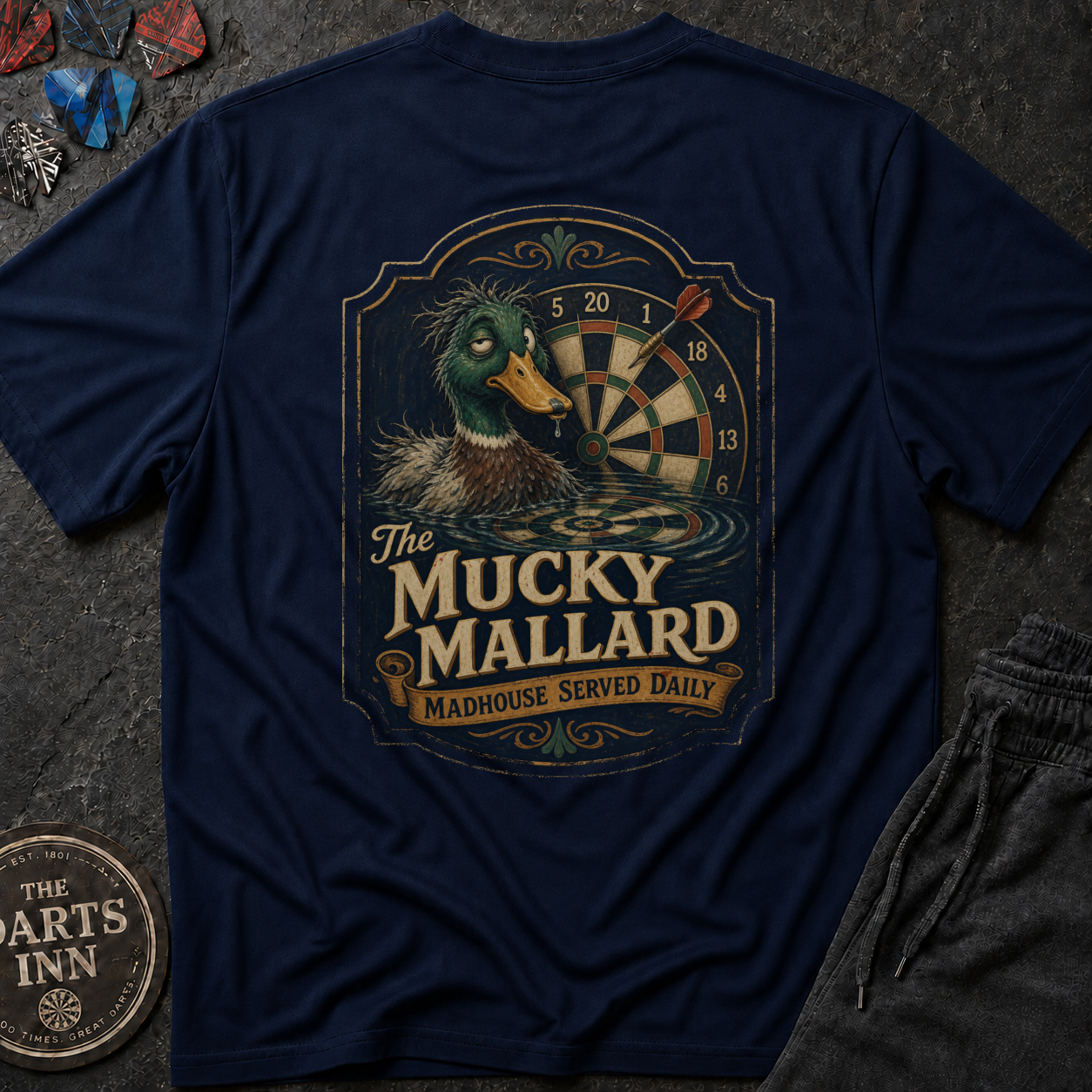The Mucky Mallard Madhouse T-Shirt