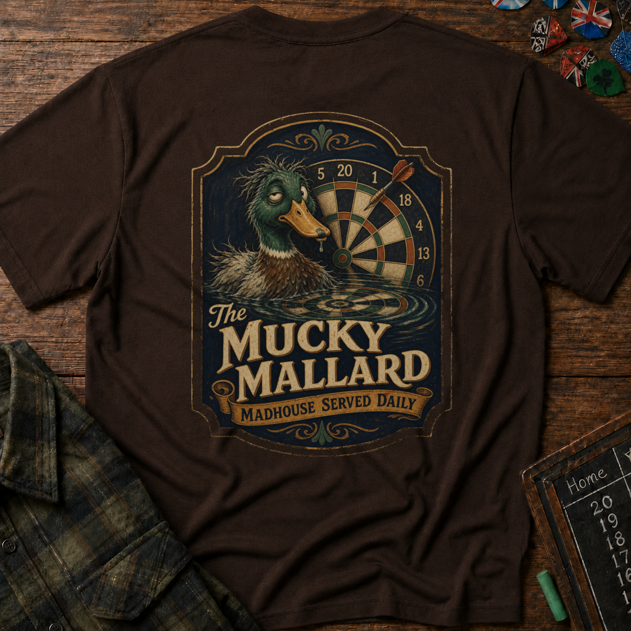 The Mucky Mallard Madhouse T-Shirt
