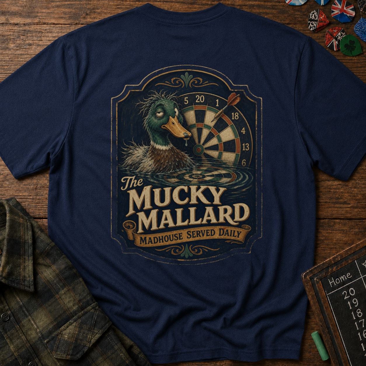 The Mucky Mallard Madhouse T-Shirt