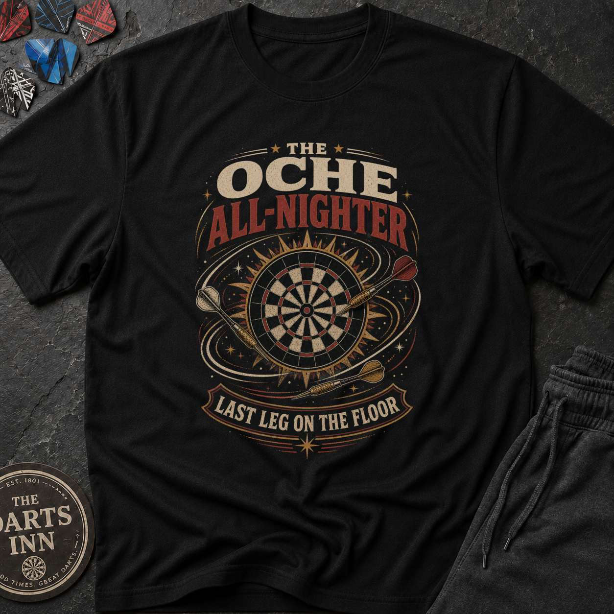 The Oche All-Nighter Darts T-Shirt