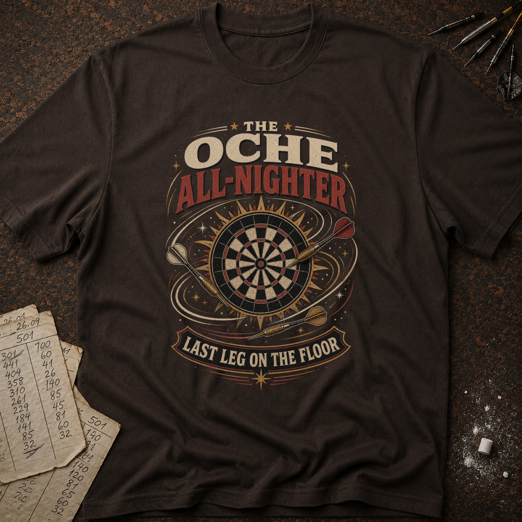 The Oche All-Nighter Darts T-Shirt
