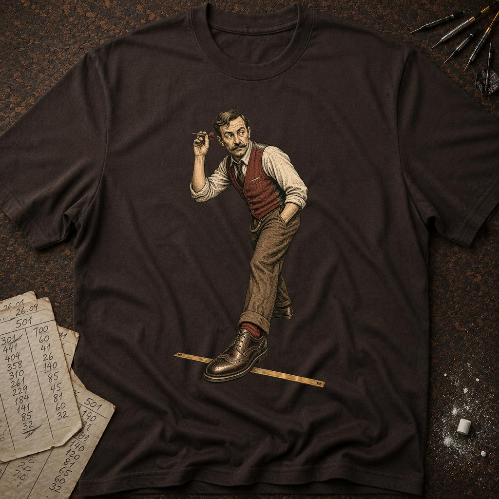 Oche-Creeping Colin Pub Darts T-Shirt