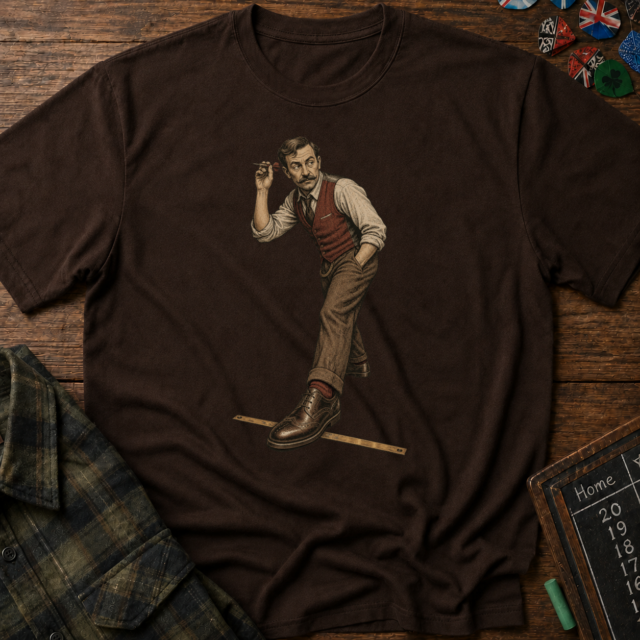 Oche-Creeping Colin Pub Darts T-Shirt