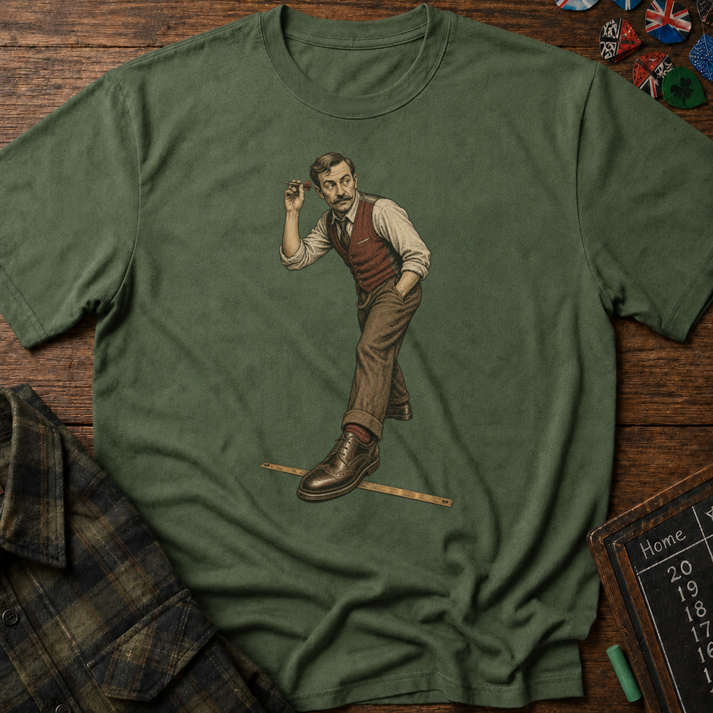 Oche-Creeping Colin Pub Darts T-Shirt