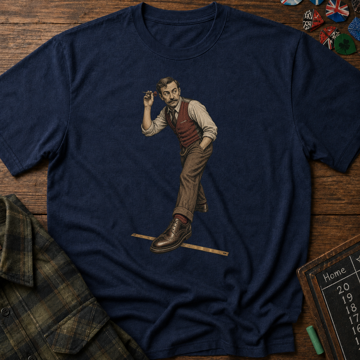 Oche-Creeping Colin Pub Darts T-Shirt