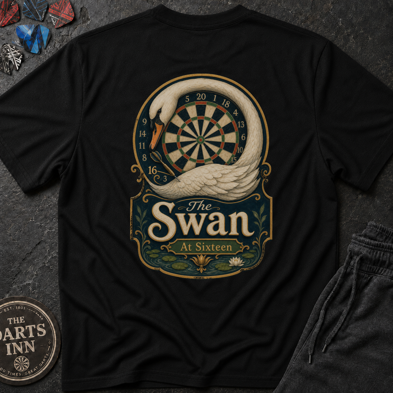 The Swan At Sixteen Back Print T-Shirt