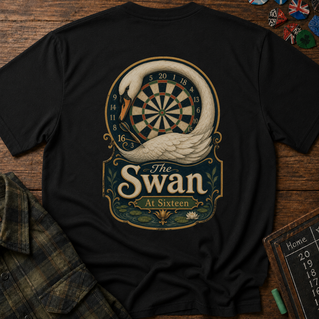 The Swan At Sixteen Back Print T-Shirt