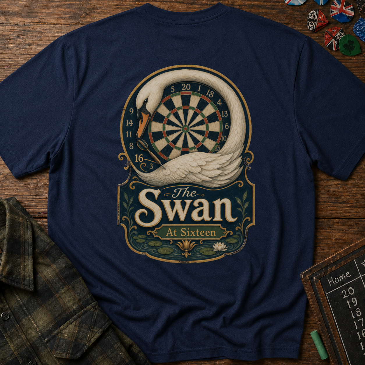 The Swan At Sixteen Back Print T-Shirt