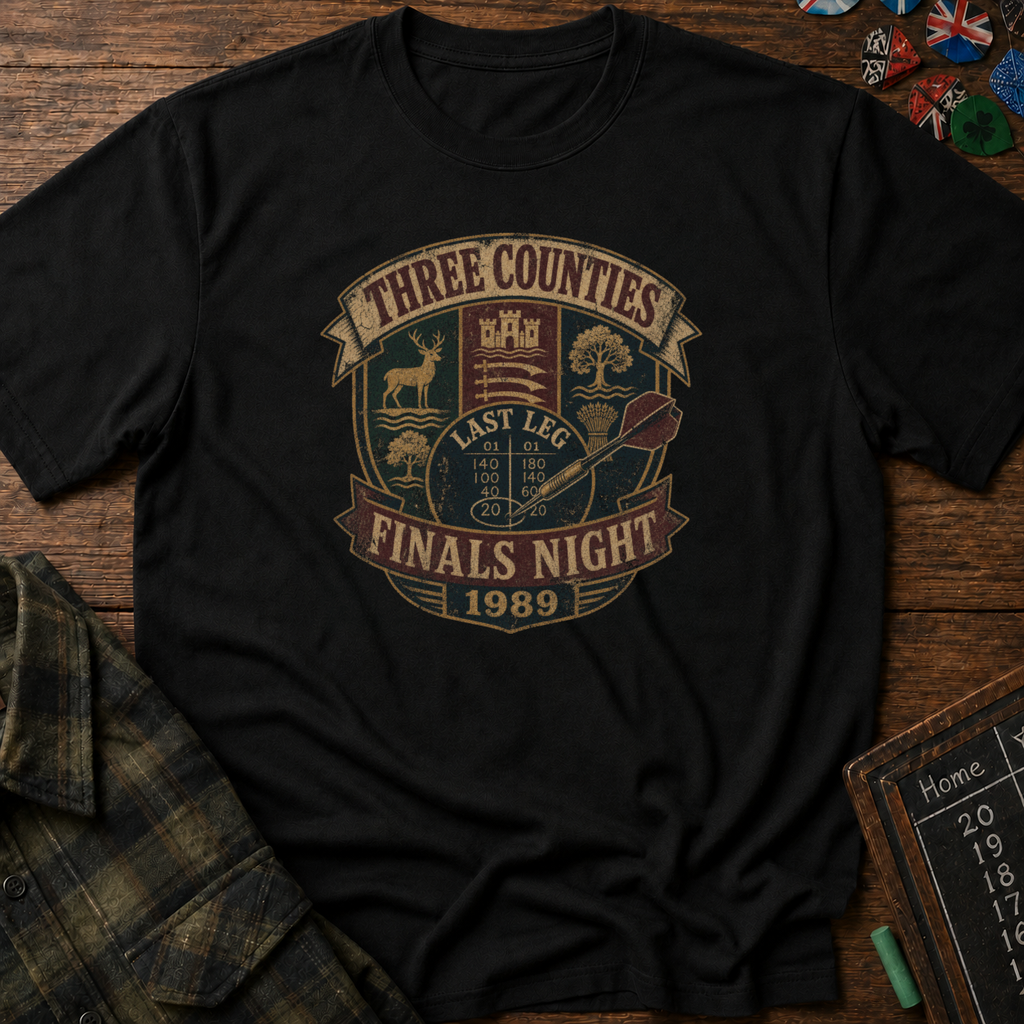 Three Counties Last Leg Finals Night Darts Tee