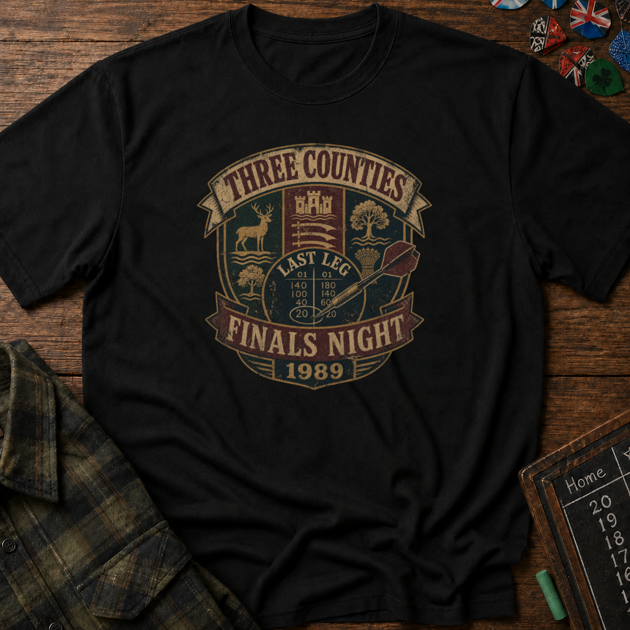 Three Counties Last Leg Finals Night Darts Tee