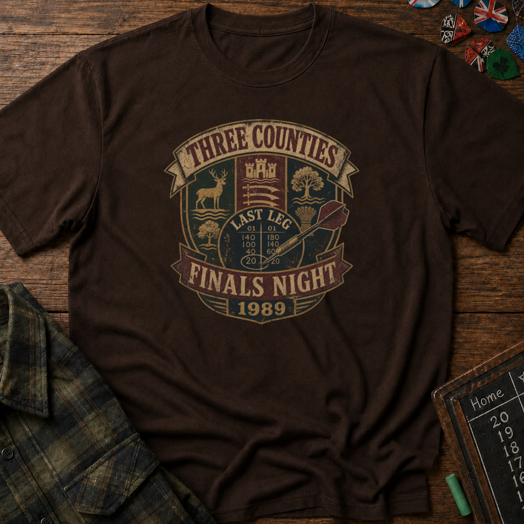 Three Counties Last Leg Finals Night Darts Tee