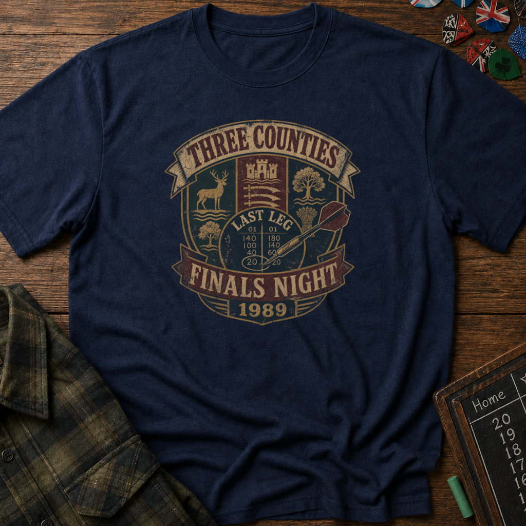 Three Counties Last Leg Finals Night Darts Tee