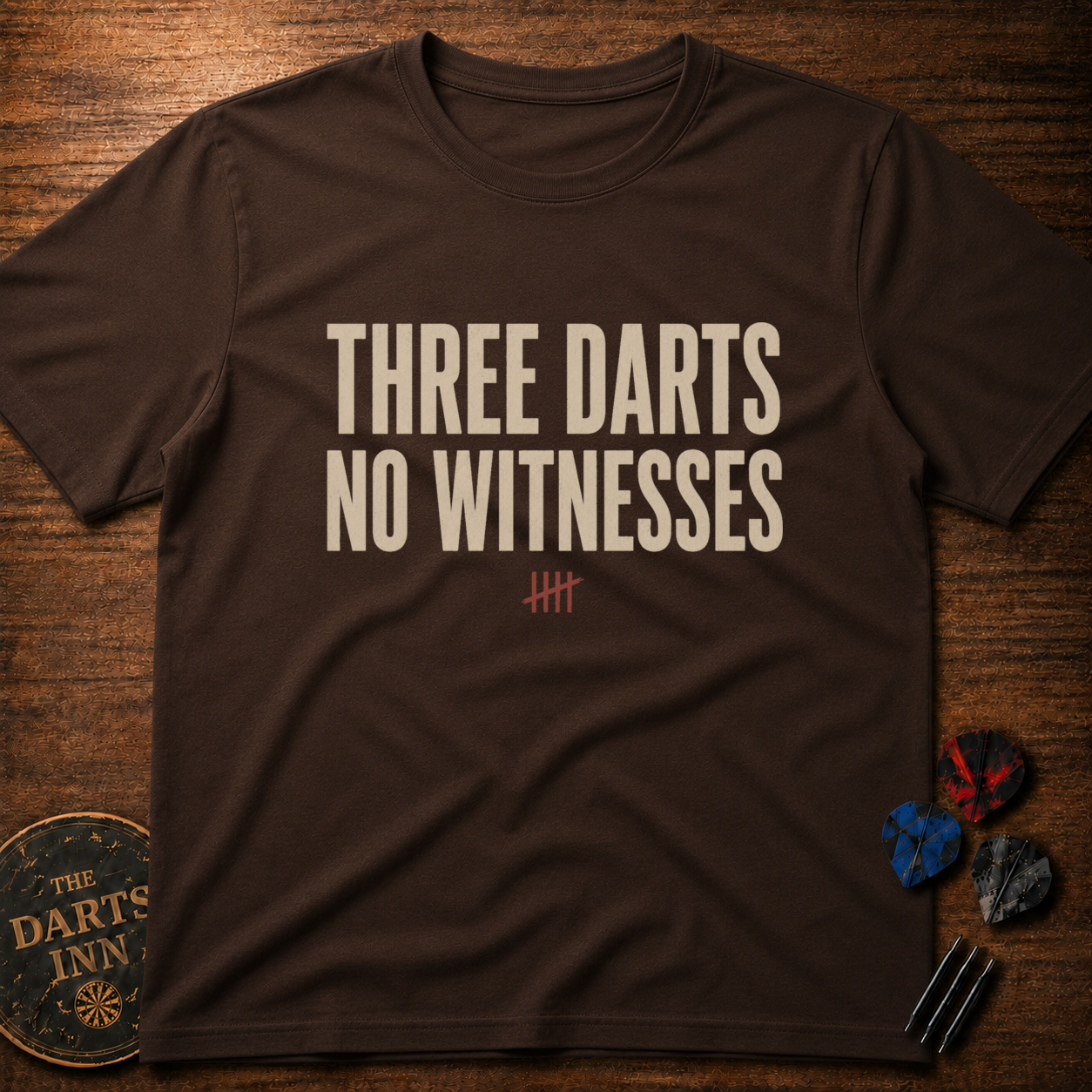 Three Darts No Witnesses T-Shirt