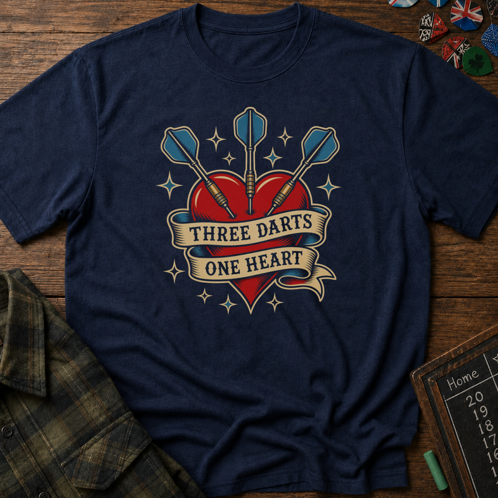 Three Darts, One Heart T-Shirt
