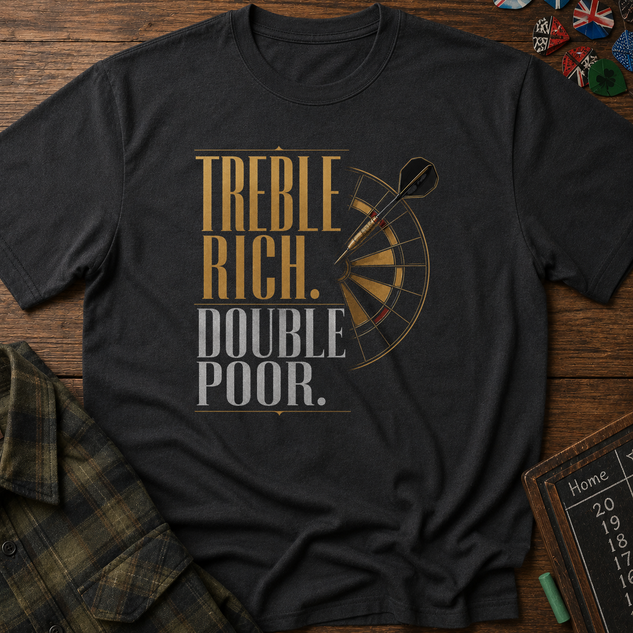 Treble Rich, Double Poor T-Shirt