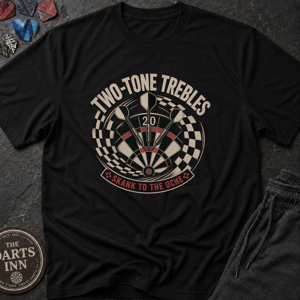Two-Tone Trebles Darts T-Shirt