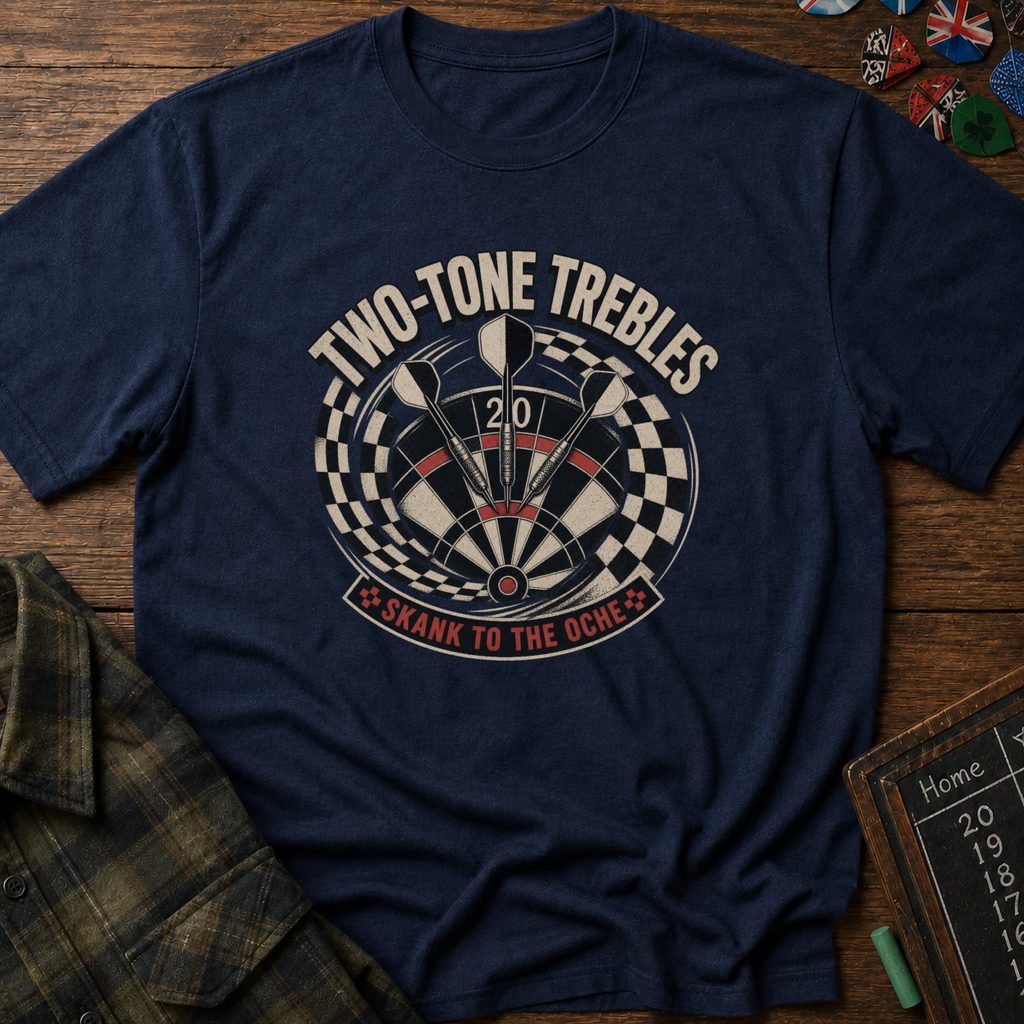 Two-Tone Trebles Darts T-Shirt