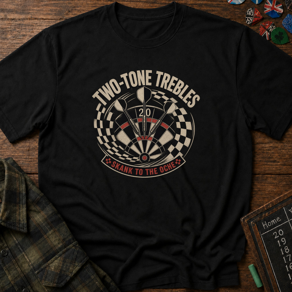 Two-Tone Trebles Darts T-Shirt